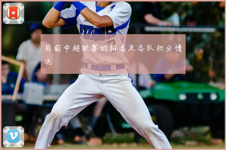 目前中超联赛的排名及各队积分情况